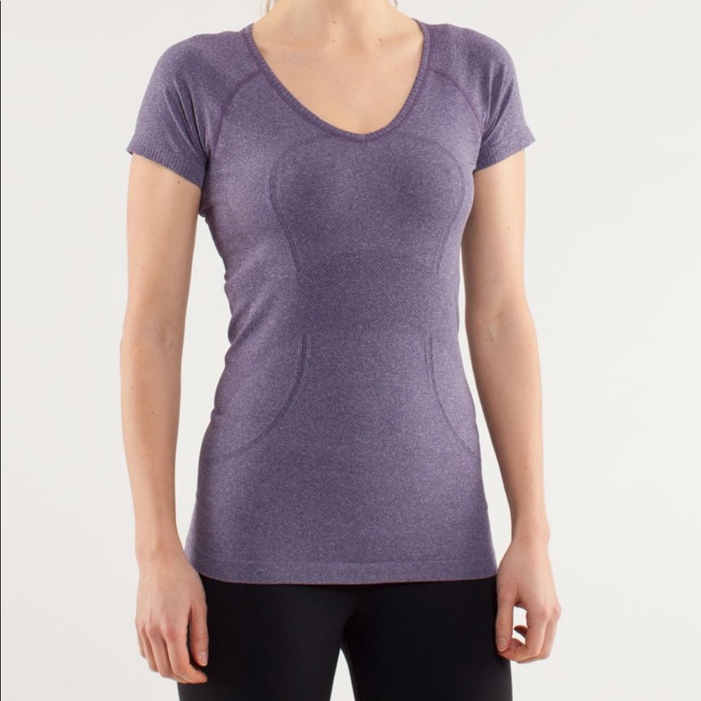 Lululemon Run Swiftly short sleeve sz 4